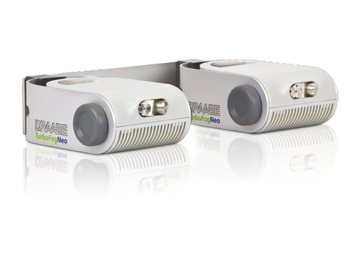 Draabe TurboFog Neo 2x2 Humidifier - Dual atomizer with four stainless steel nozzles