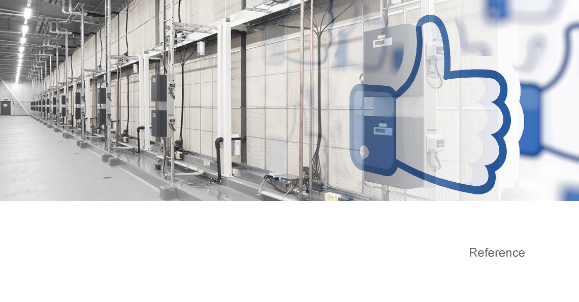 Condair humidifies Facebook's data center in Sweden