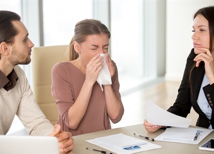 4 Great Ways to Reduce the Spread of Germs at the Office