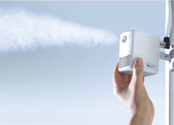 Draabe NanoFog Humidifier - Single atomizer with one stainless steel nozzle