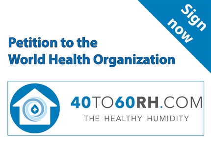 Condair supports WHO humidity petition