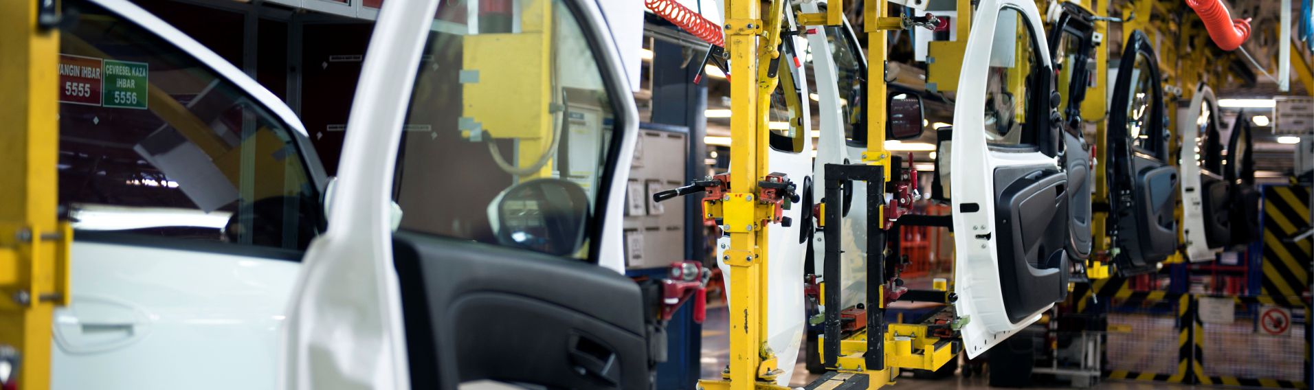 Automotive factory assembly line