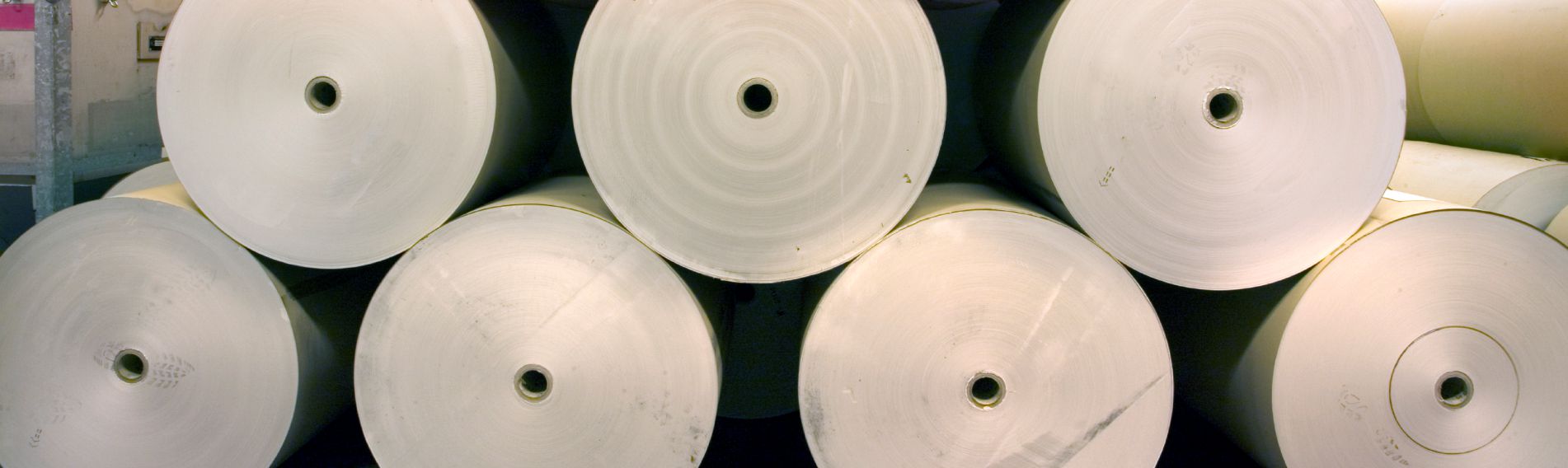 Large rolls of paper