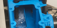 Humidifier Pump assisted drain